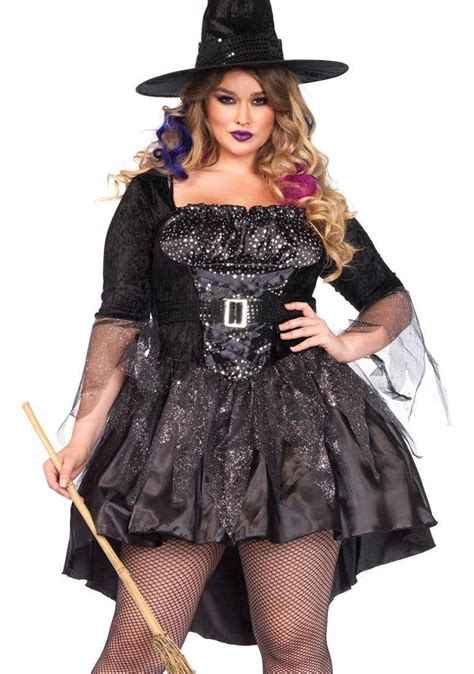 The latest trends in plus size witch dresses for Halloween